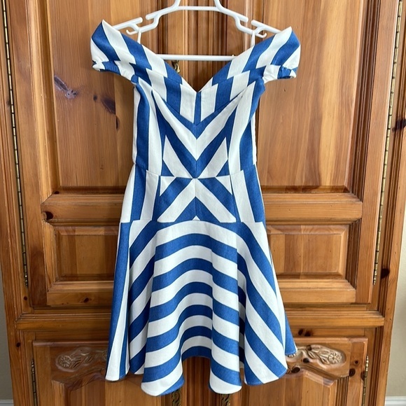 Milly Mariella Off The Shoulder Dress - Picture 3 of 15